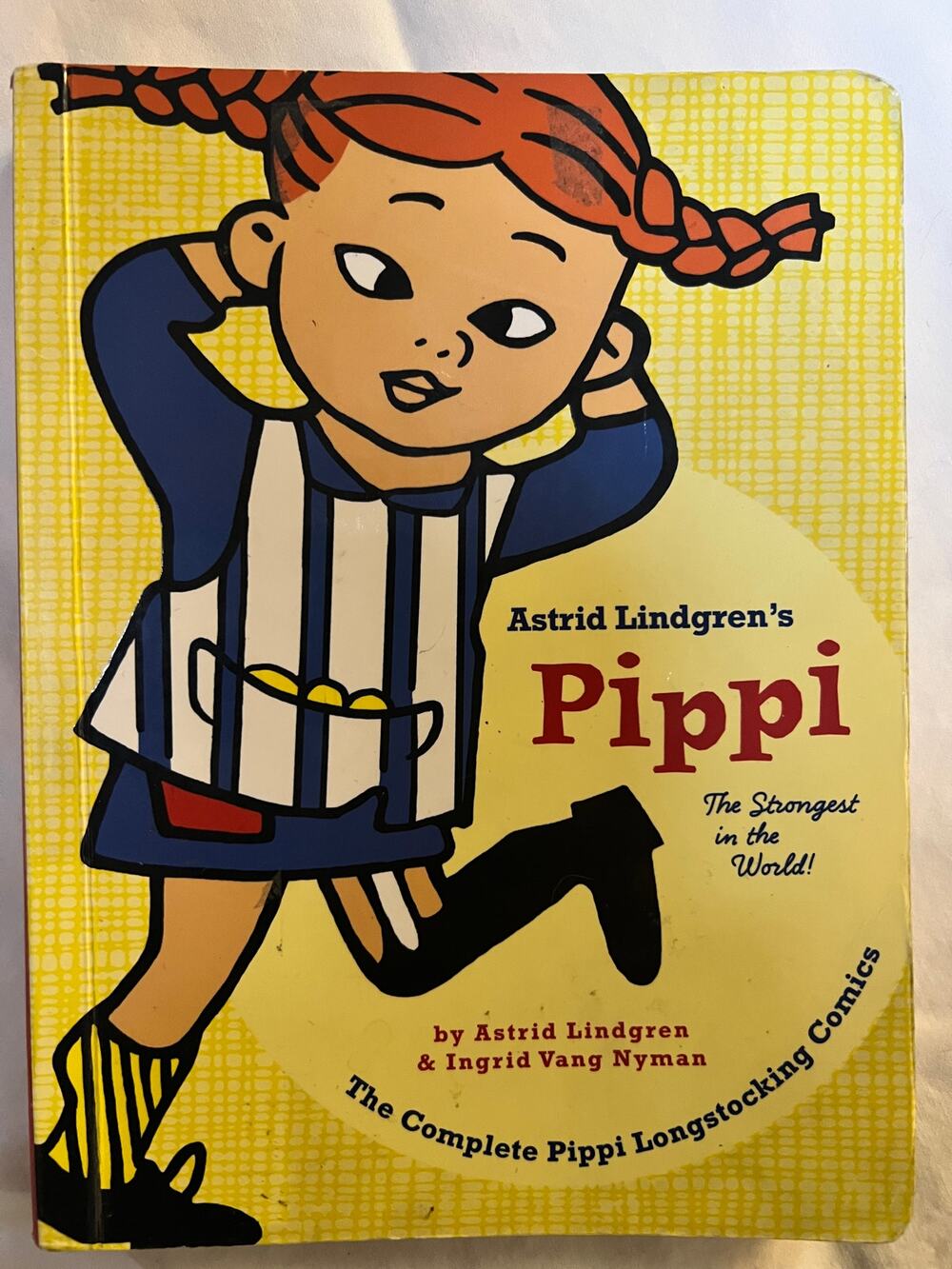 Pippi Longstocking Strongest in the World Complete Comics Astrid Lindgren HC